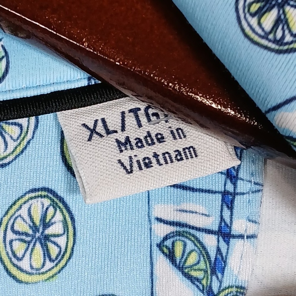 Penguin Polo Shirt Men's XL Performance Golf Lemonade Drinks Embroidered YGCC - Picture 6 of 12